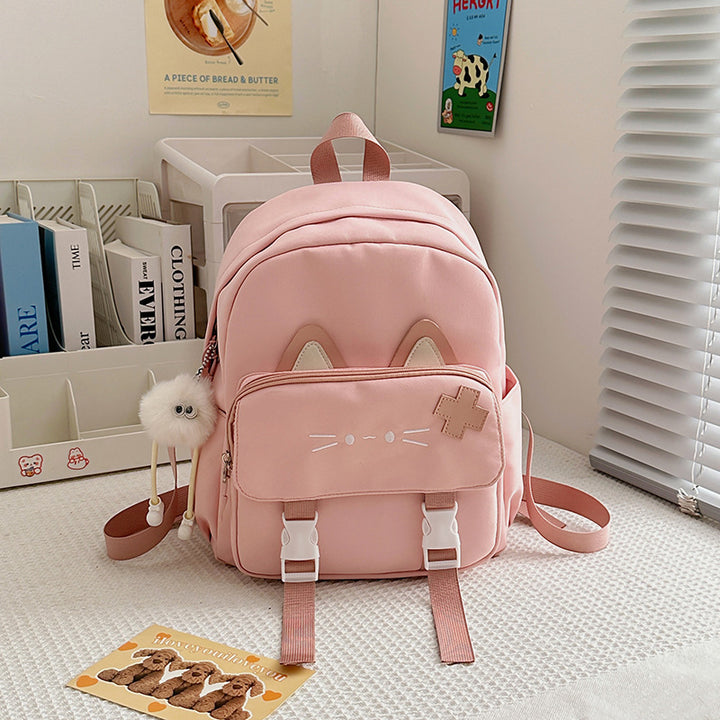 Adorable Cat Ear Design School Backpack