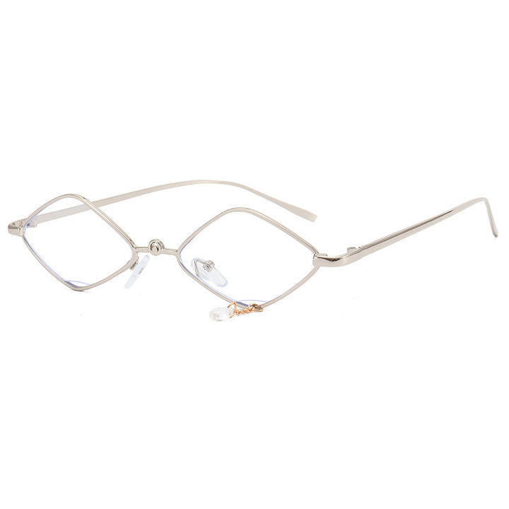 Ladies fashionable sunglasses with faceted frame Kalsten