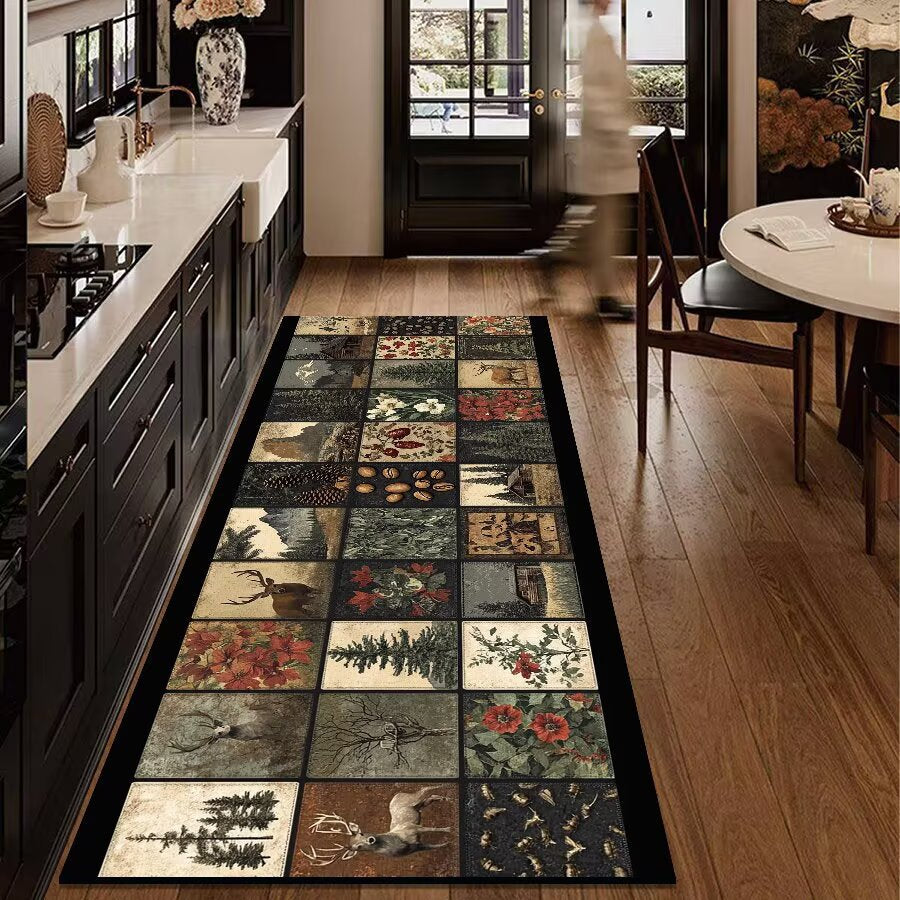 Rustic Outdoor Adventure Area Mat Kalsten