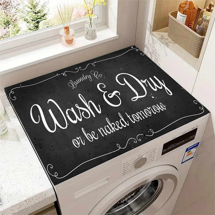 Decorative Laundry Room Mat for Home