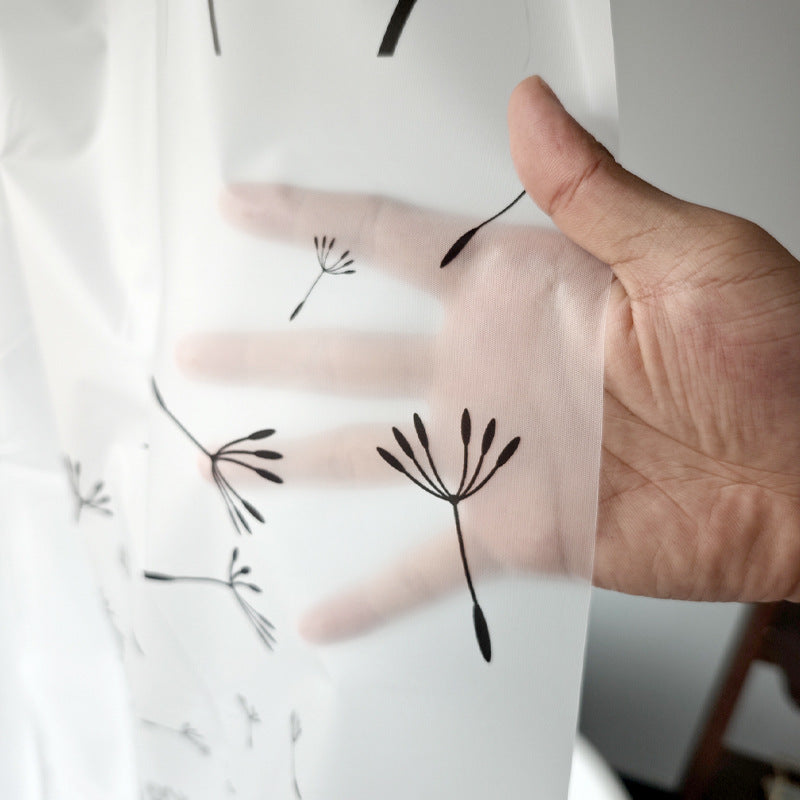 Dandelion Print Shower Curtain Kalsten