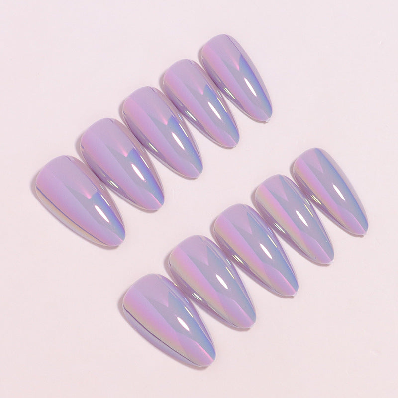 Premium Glossy Long Press-On Nails Kalsten