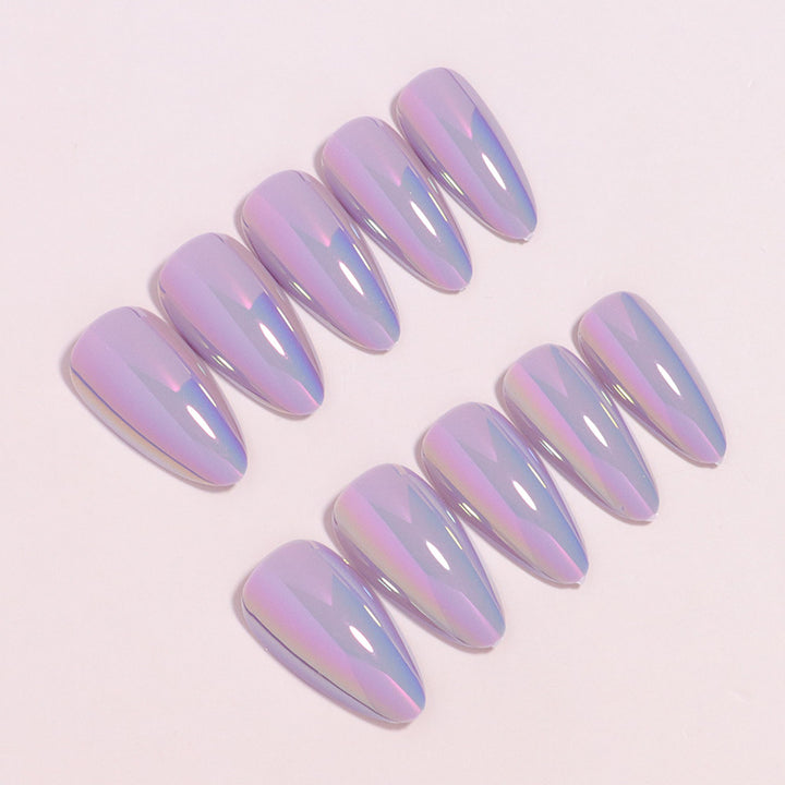 Premium Glossy Long Press-On Nails Kalsten