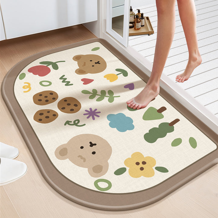 Non-Slip Inspirational Bathroom Mat Kalsten