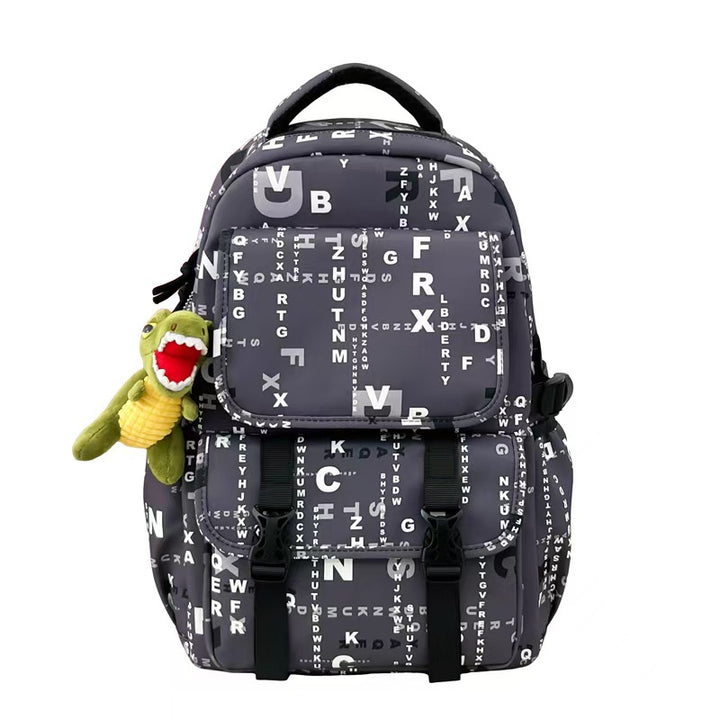 Graphic Print Large Capacity Backpack Kalsten