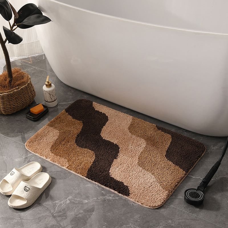 Abstract Design Bathroom Mat Kalsten