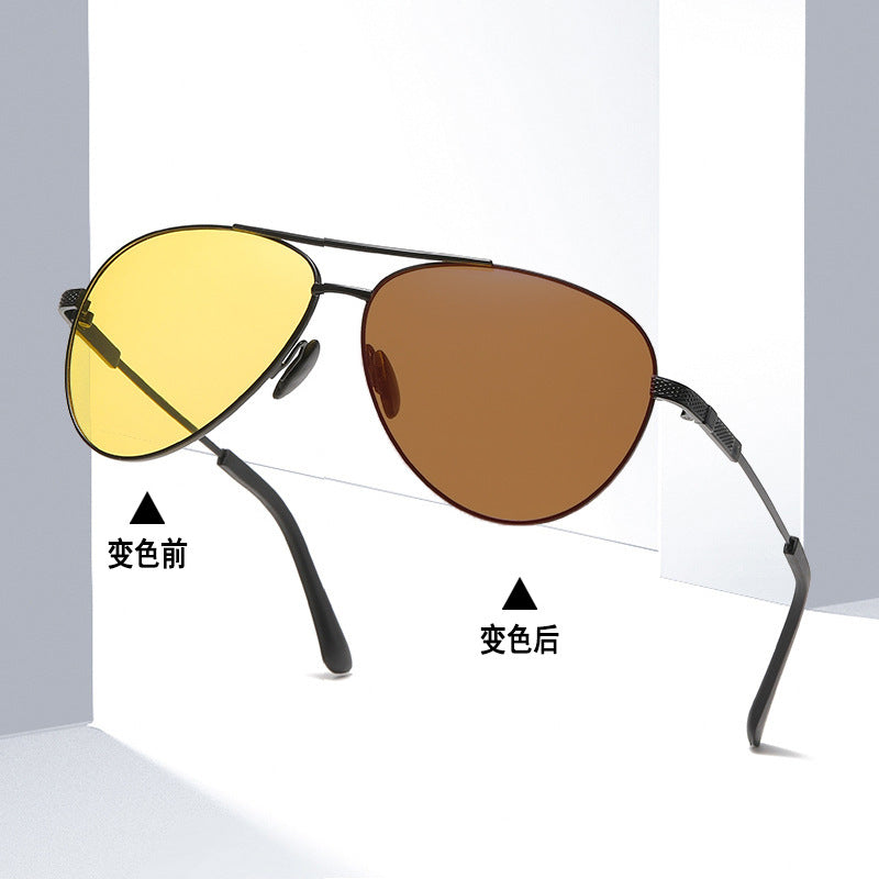 Ladies' Phototropic Pilot Sunglasses with Adjustable Lenses Kalsten