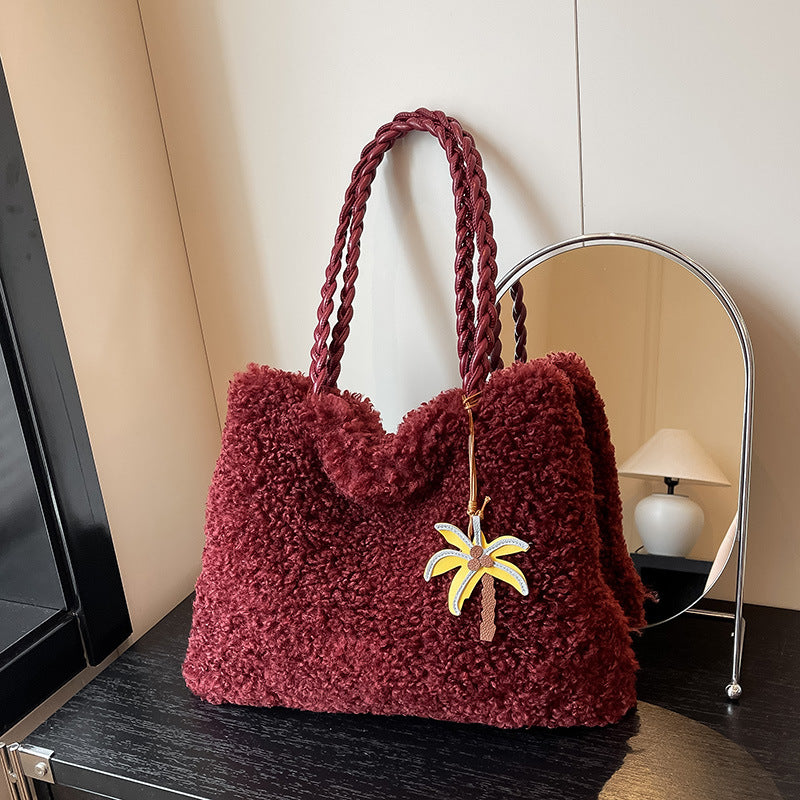 Cozy Textured Tote Bag