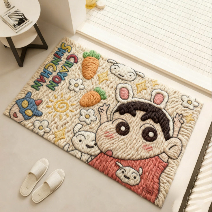 Cartoon Themed Home Mat for Interiors