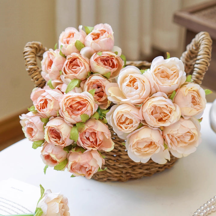 Realistic Peony Floral Arrangement