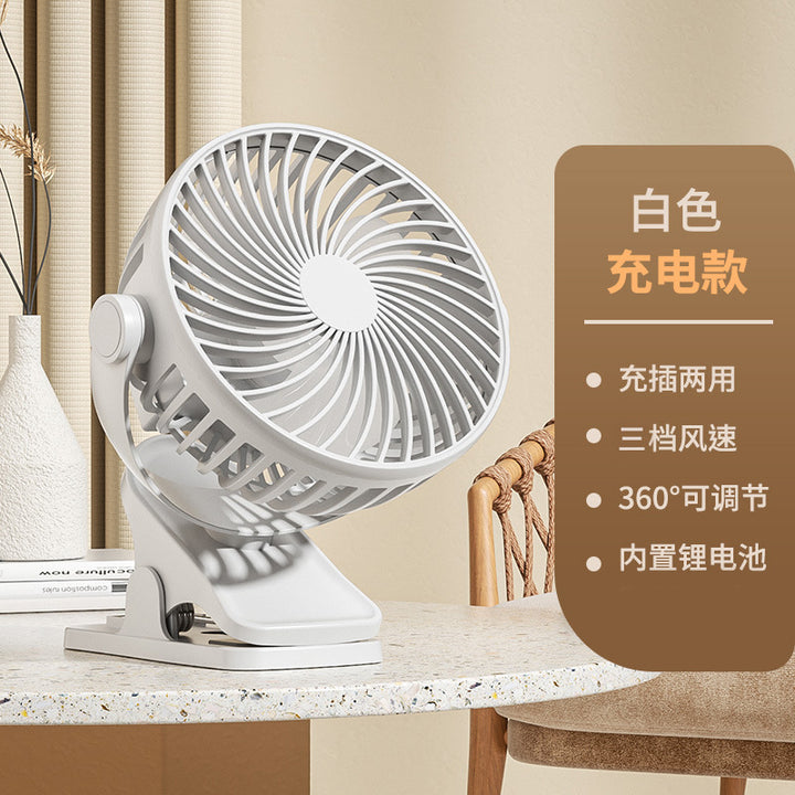 Unisex Portable Table Fan with Flexible Tilt Mechanism Kalsten