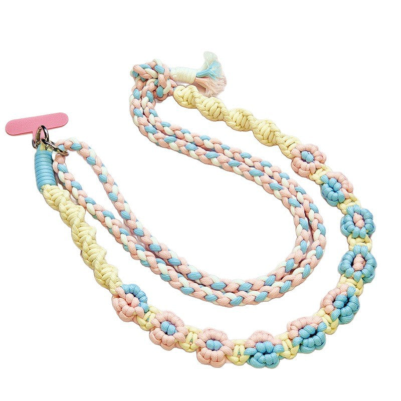 Decorative Floral Braided Leash Kalsten