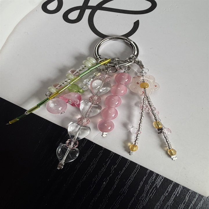 Decorative Beach-Themed Charm Keychain Kalsten
