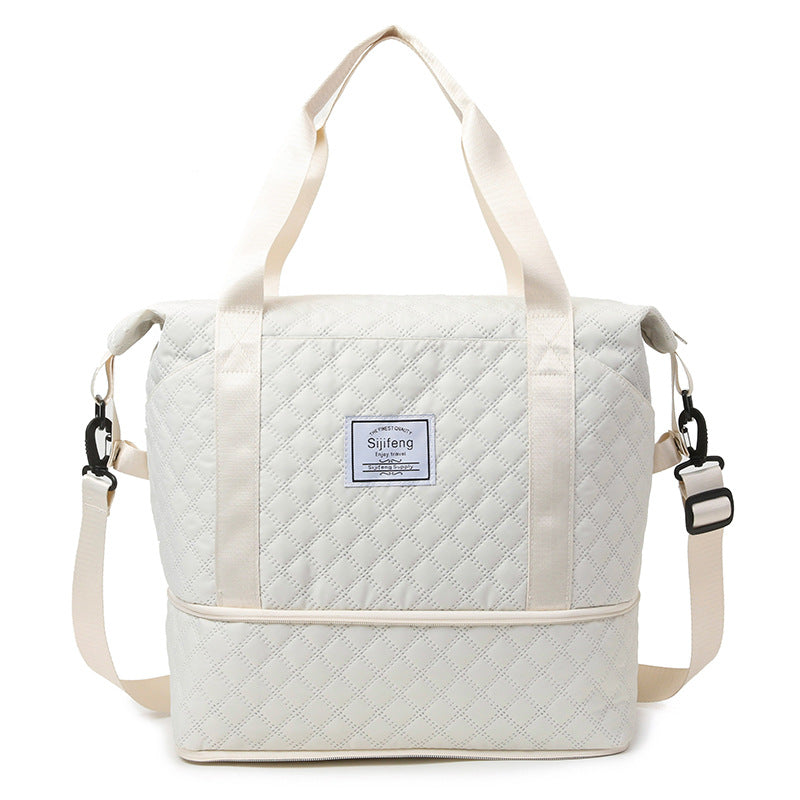 Quilted Multi-Functional Travel Duffle