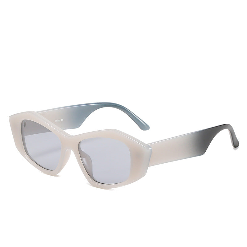 Women's geometric sunglasses with unique, futuristic design Kalsten