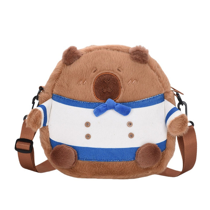 Cozy plush handbag in animal design Kalsten