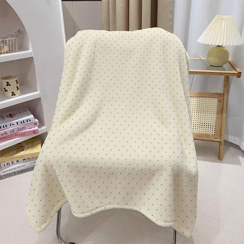 Cozy Dot Pattern Throw Blanket Kalsten