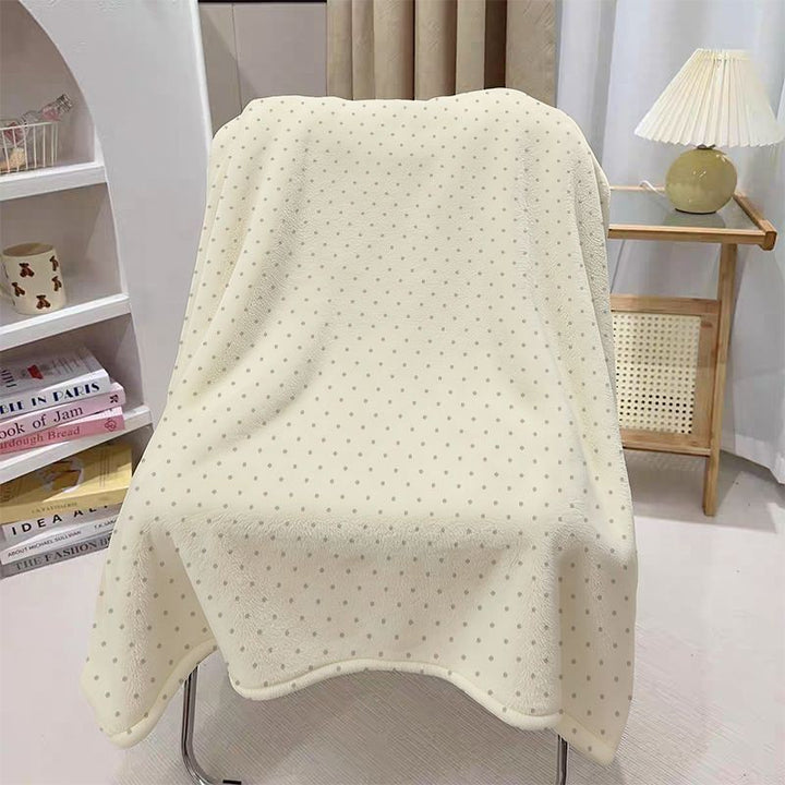 Cozy Dot Pattern Throw Blanket Kalsten