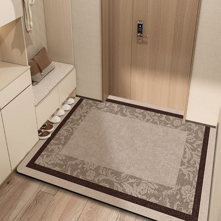 Elegant Floral Pattern Area Rug