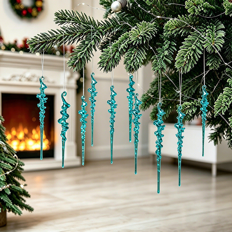 Hanging Icicle Ornament Set