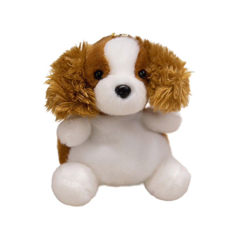 Mini Plush Otter Bag Charm with Metal Key Ring and Ultra-Soft Faux Fur Kalsten