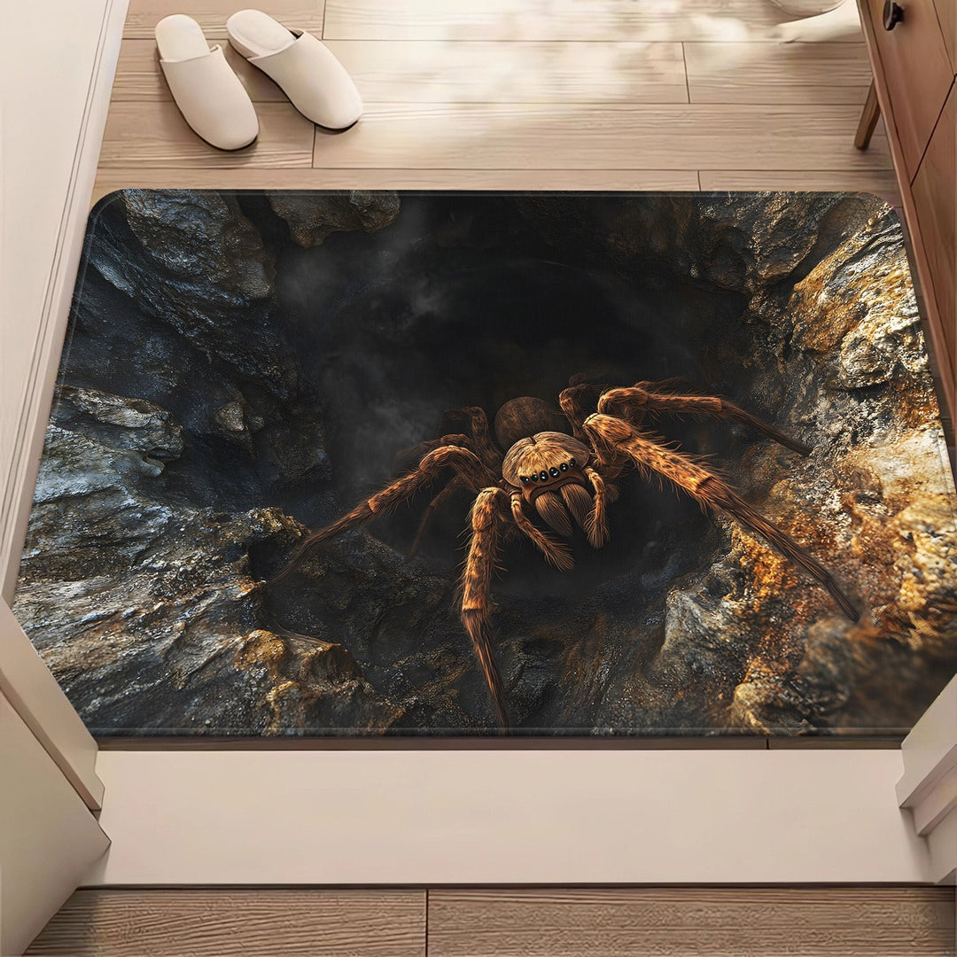 Spider-Themed Floor Mat