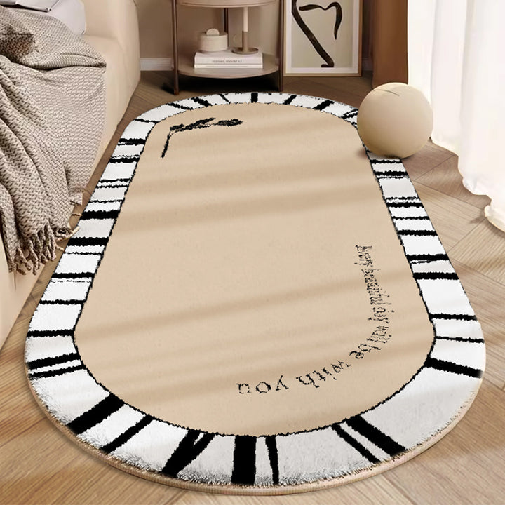 Soft Abstract Area Rug
