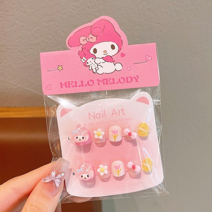 Artificial nails with sweet character design Kalsten