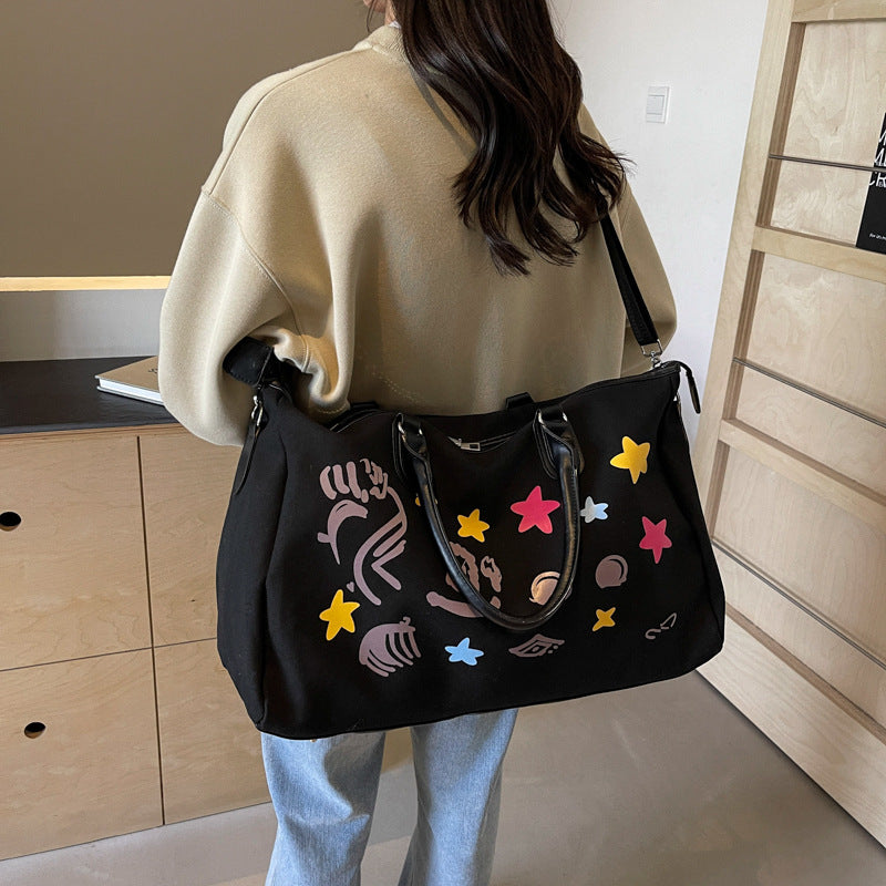 Creative Printed Weekender Duffle Bag Kalsten
