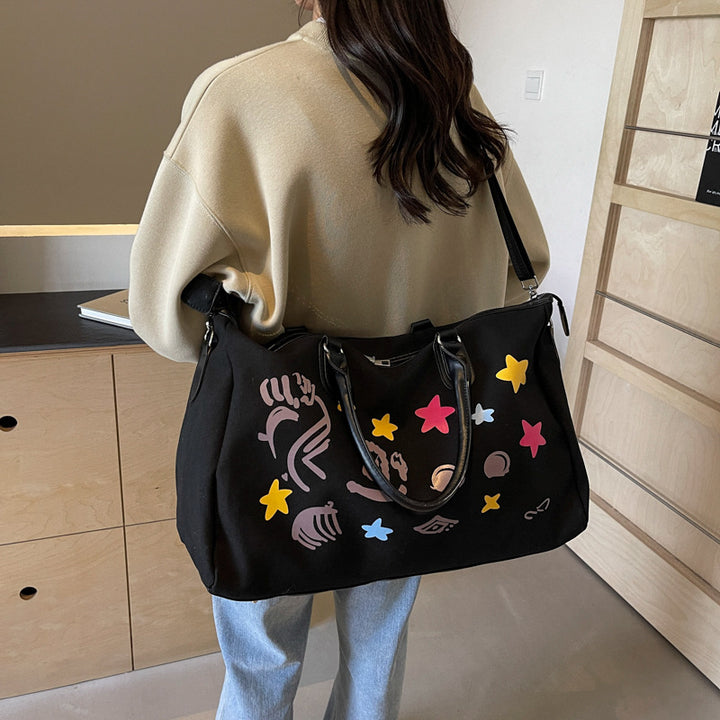 Creative Printed Weekender Duffle Bag Kalsten