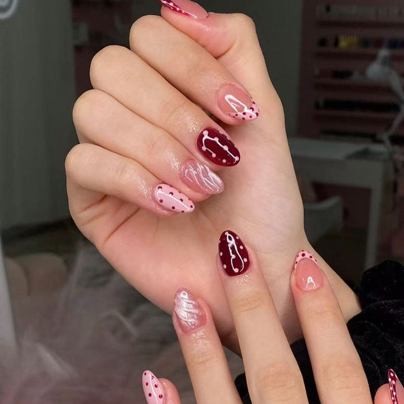 Artistic Acrylic Nail Design