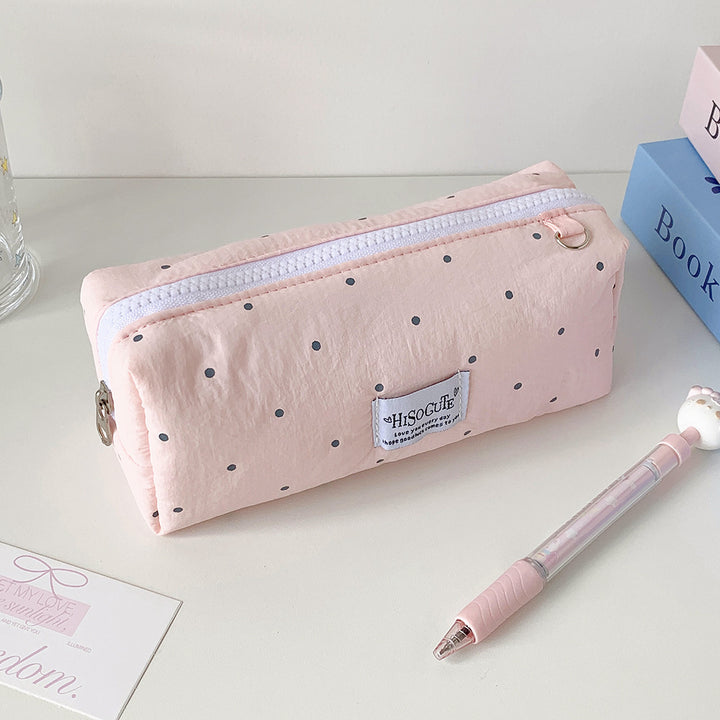 Polka Dot Pencil Case