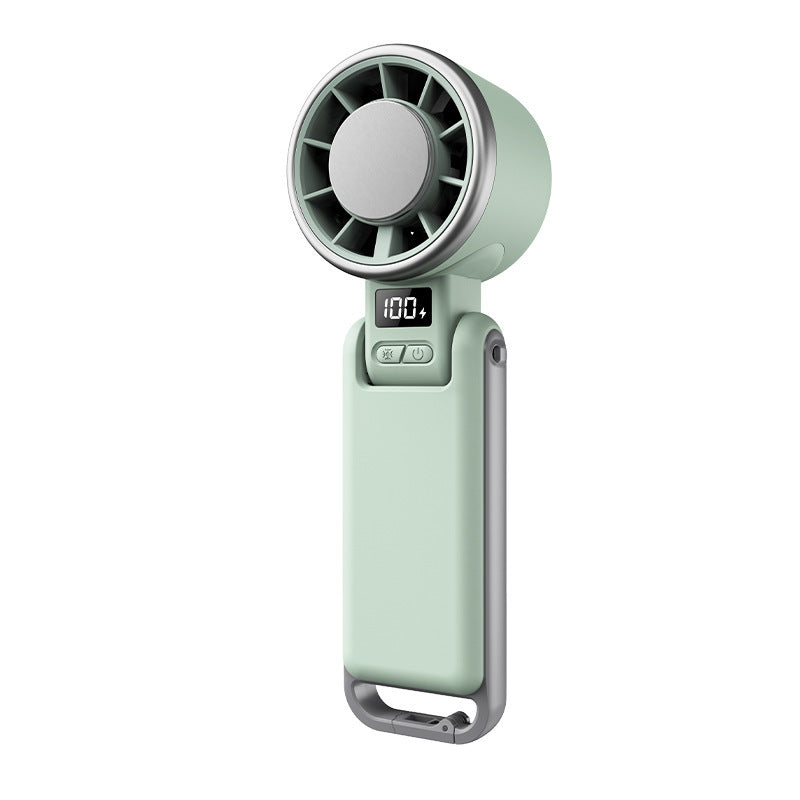 Ladies Portable High-Performance Mini Fan with LCD Display Kalsten