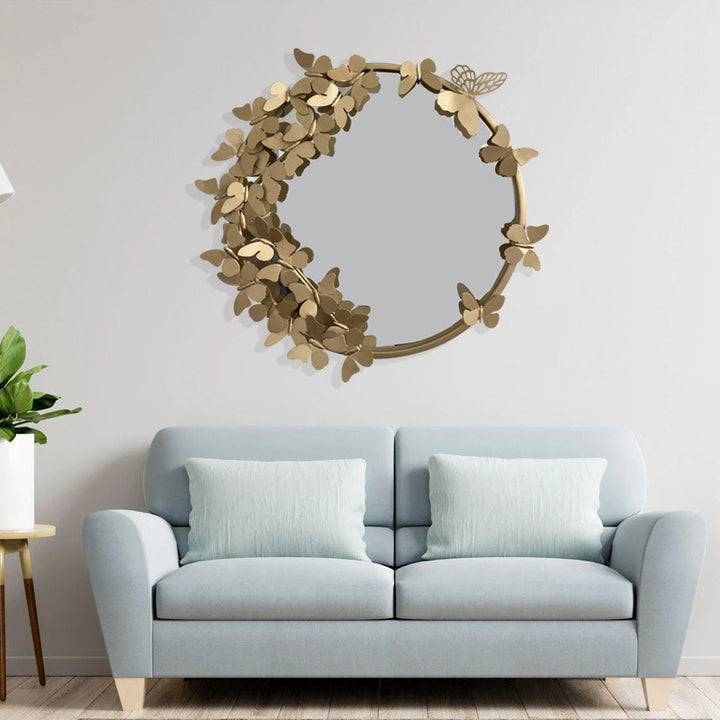 Butterfly Themed Wall Mirror Kalsten