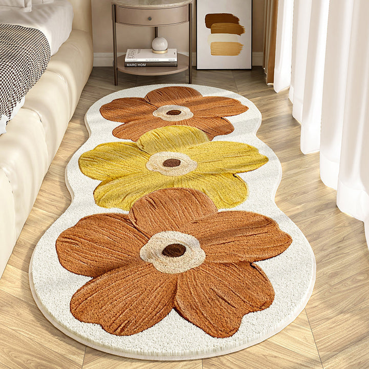Flower Patterned Area Rug Kalsten