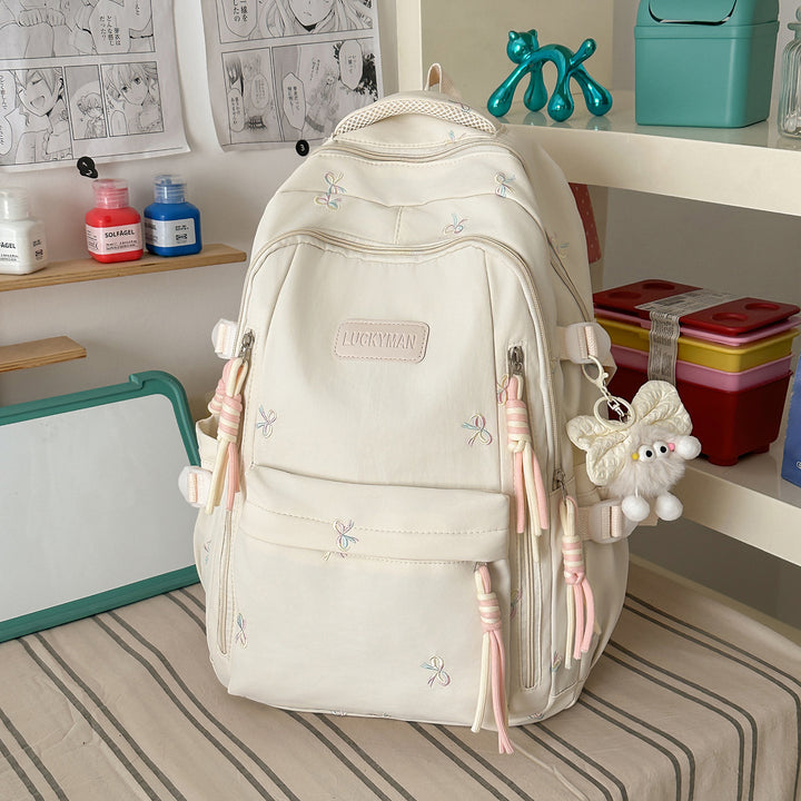 Cute Embroidered Casual Backpack Kalsten