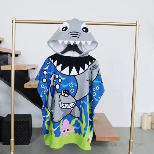 Hooded Beach Poncho Kalsten