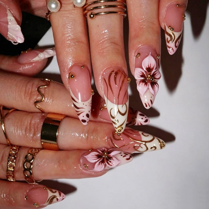 Artificial nail set with elegant design Kalsten