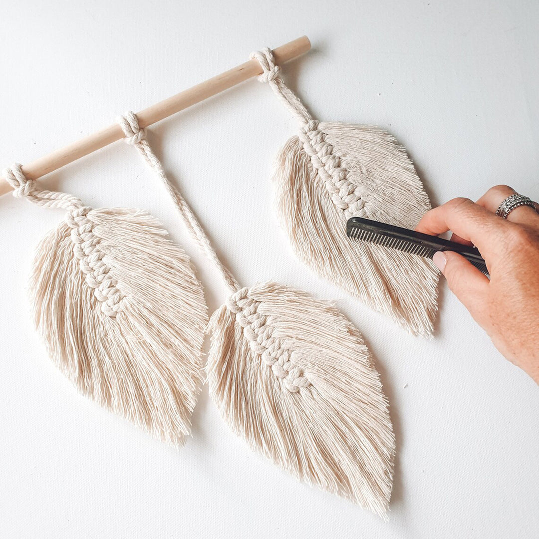 Decorative Leaf Macrame Wall Hanging Kalsten