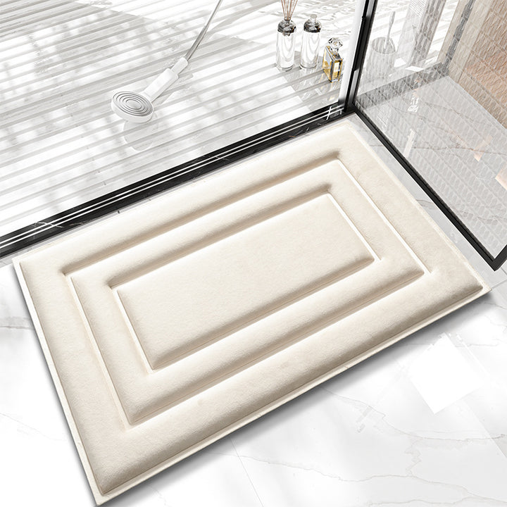 Soft Velvety Bathroom Mat Kalsten