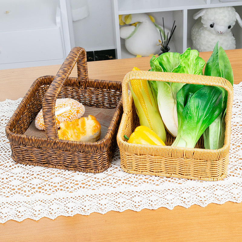 Handcrafted Natural Fiber Storage Basket Kalsten