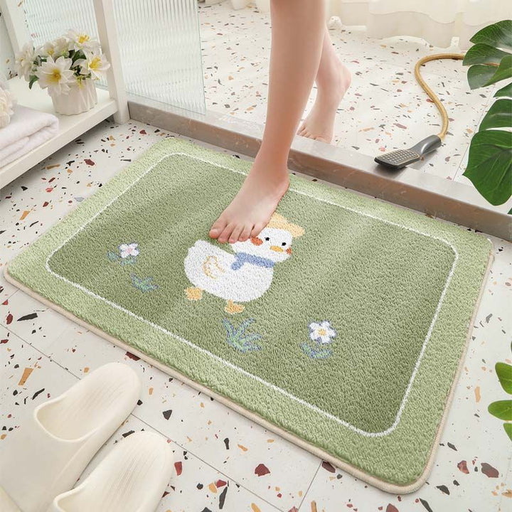 Cute Cartoon Bear Bath Mat