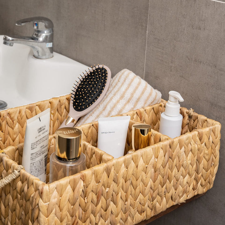 Handwoven Round Storage Tray Kalsten