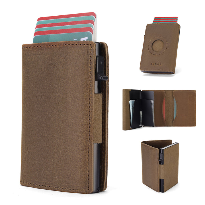 RFID-Blocking Leather Card Holder Kalsten