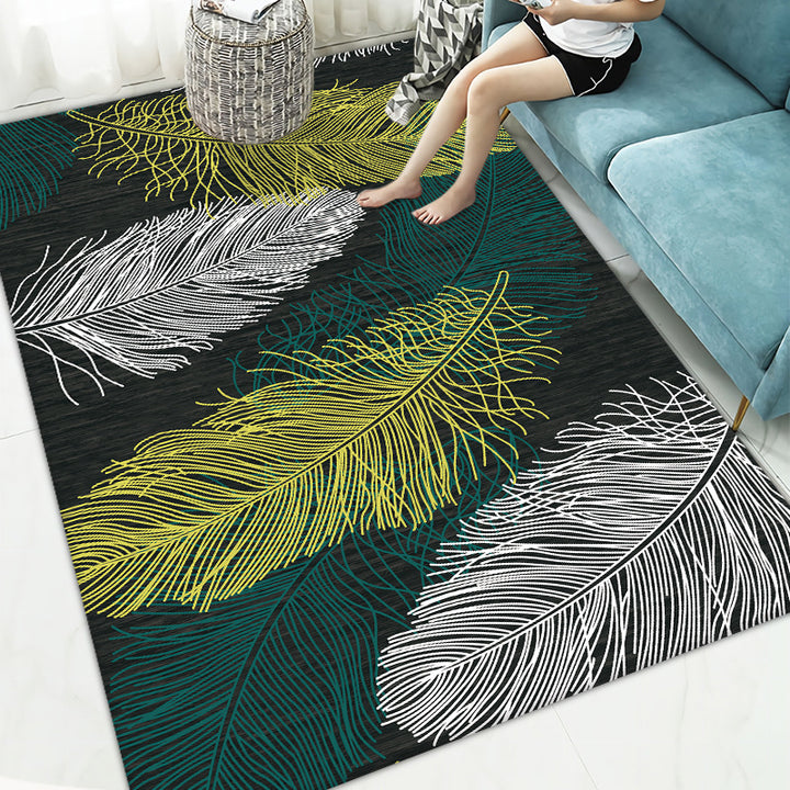Floral Printed Area Rug Kalsten