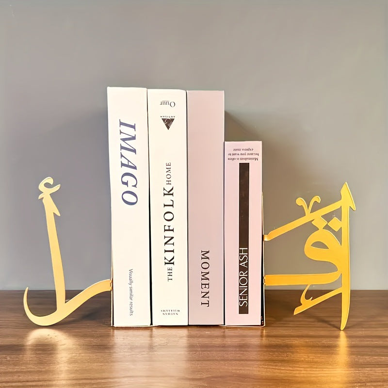 Decorative Calligraphy Bookends