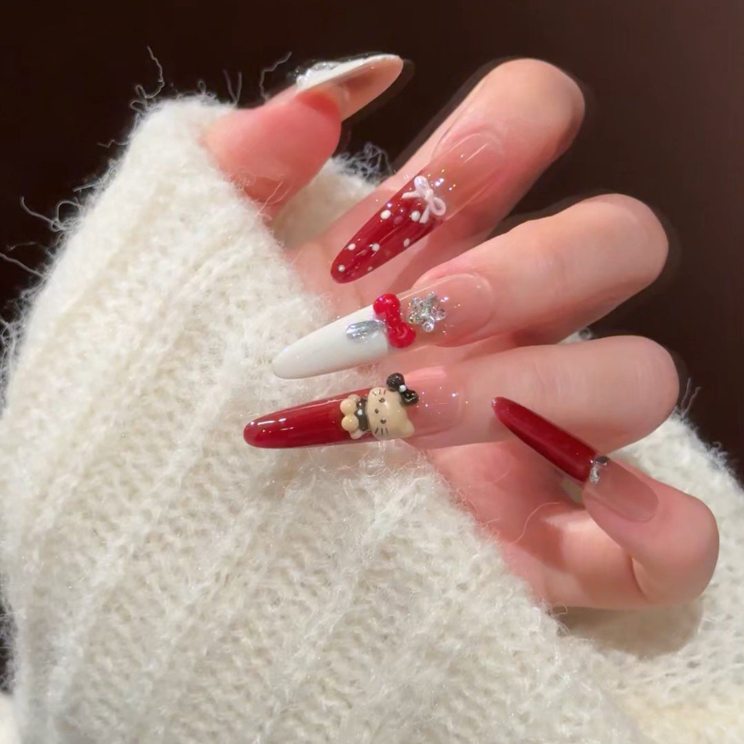 Artistic Press-On Nail Set Kalsten