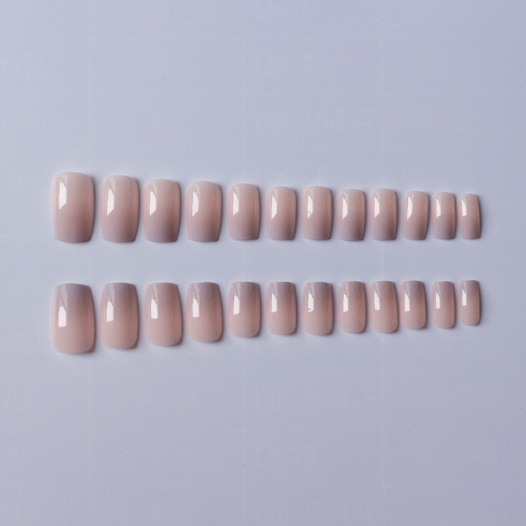 Elegant Ombre Gel Nail Art