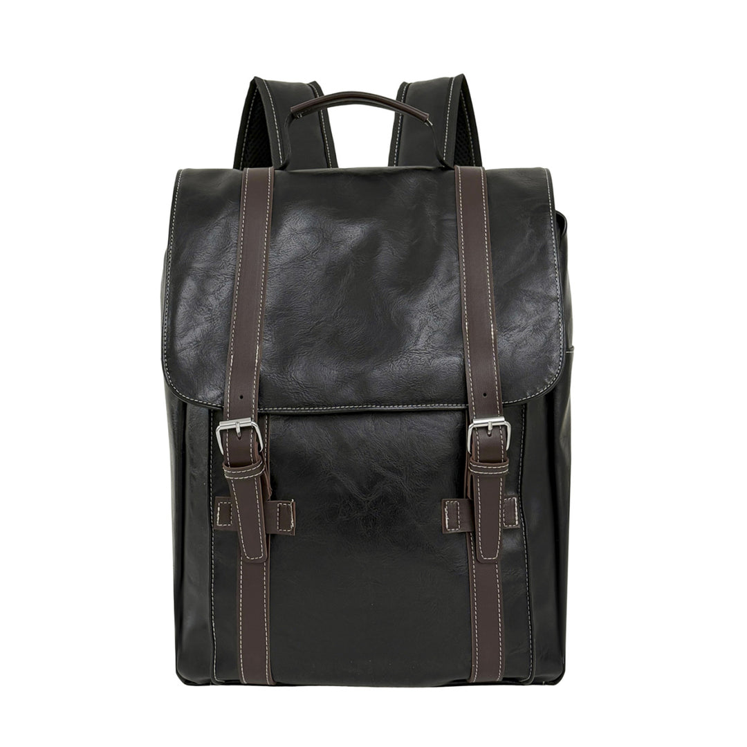 Stylish Leather Laptop Backpack