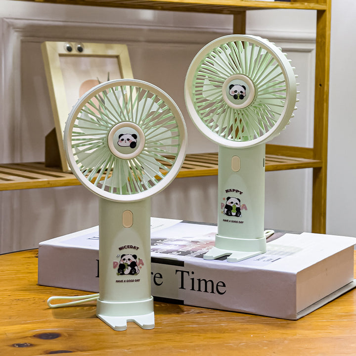 Women Portable Mini Fan with Cute Panda Design Kalsten